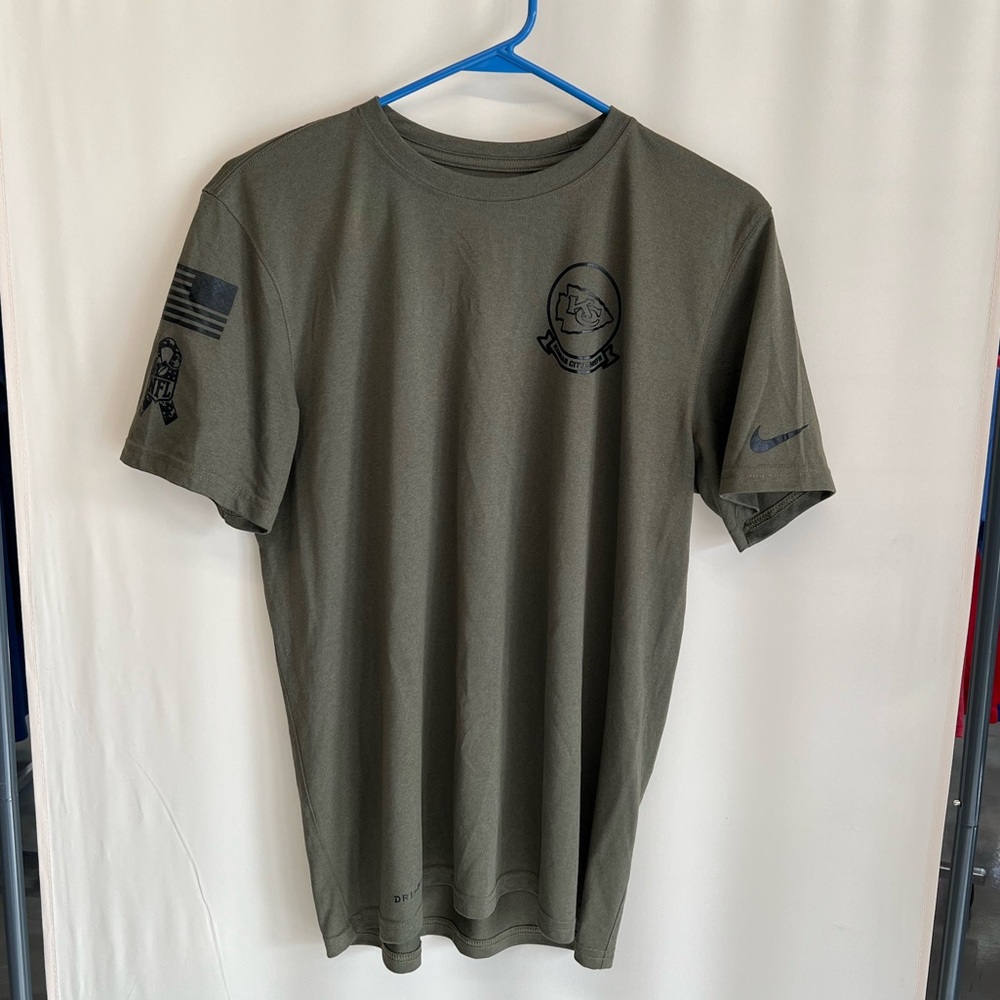 KC Chiefs Nike Military Men's Short Sleeve Tee